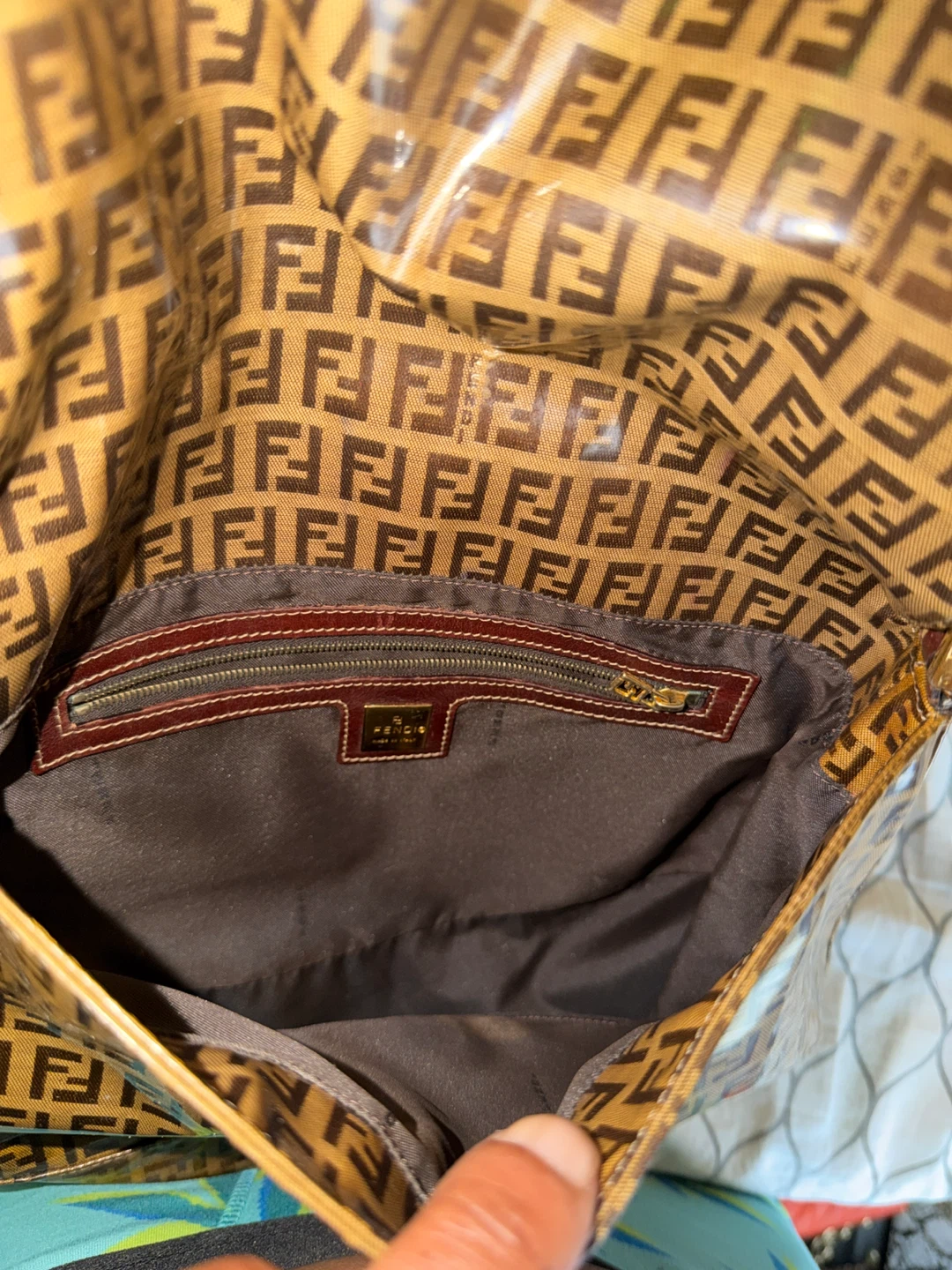 Fendi Zucca Pattern Shoulder Bag - photo 2