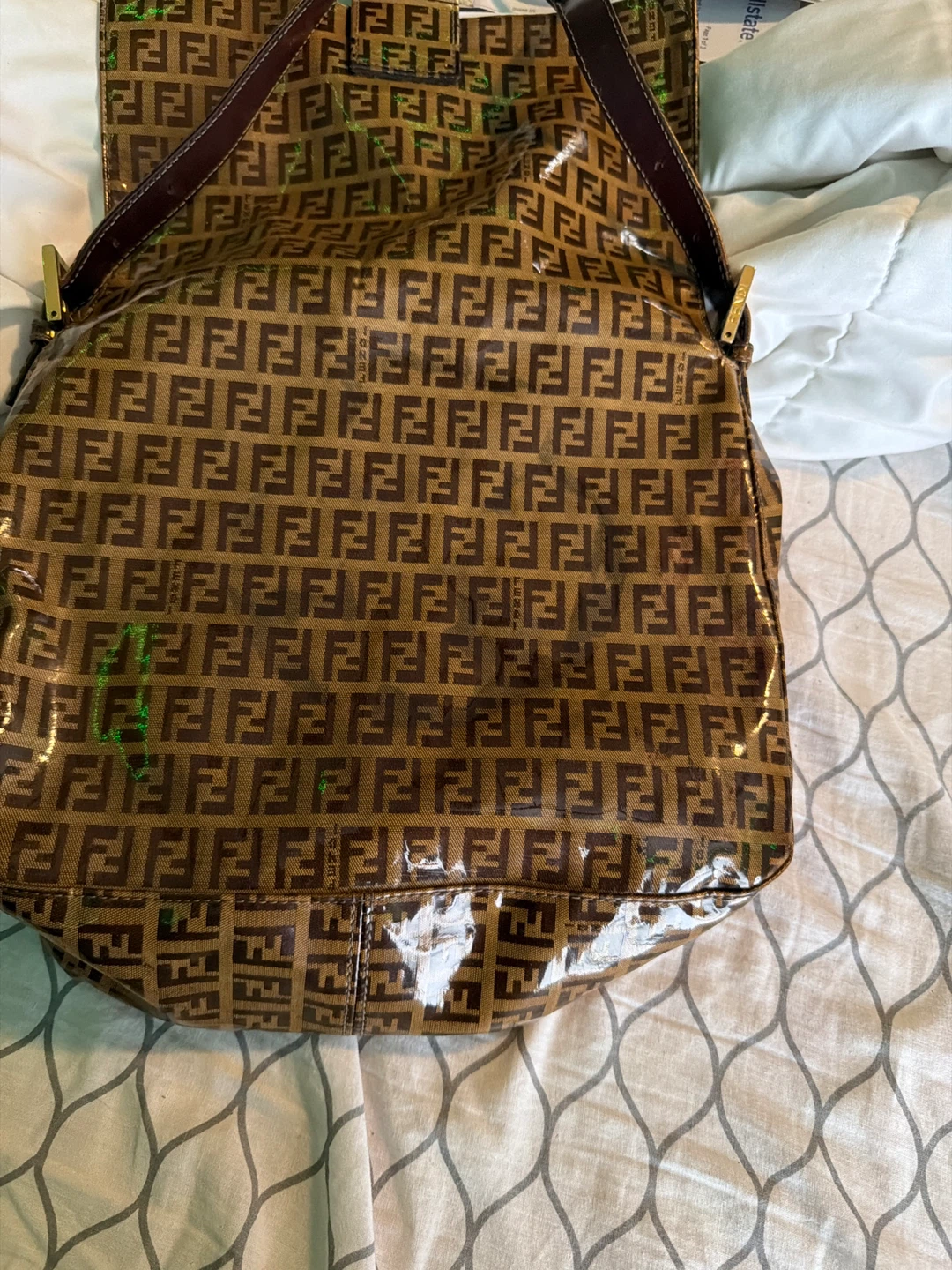 Fendi Zucca Pattern Shoulder Bag - photo 3