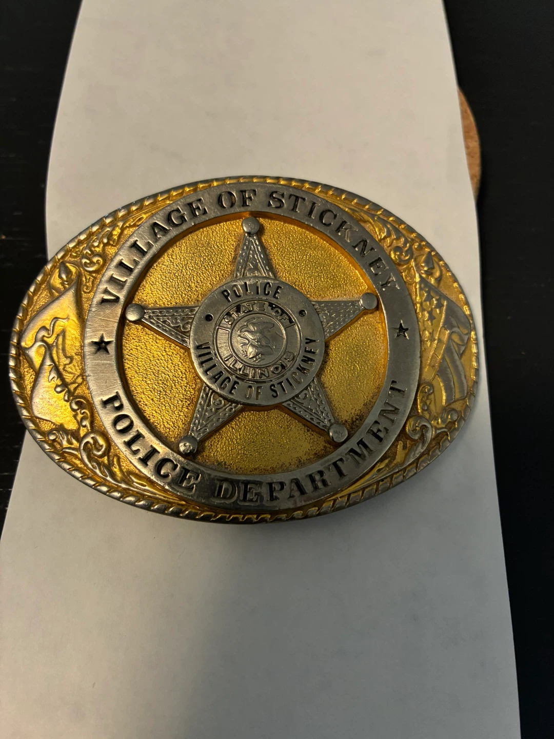 Police Belt Buckle