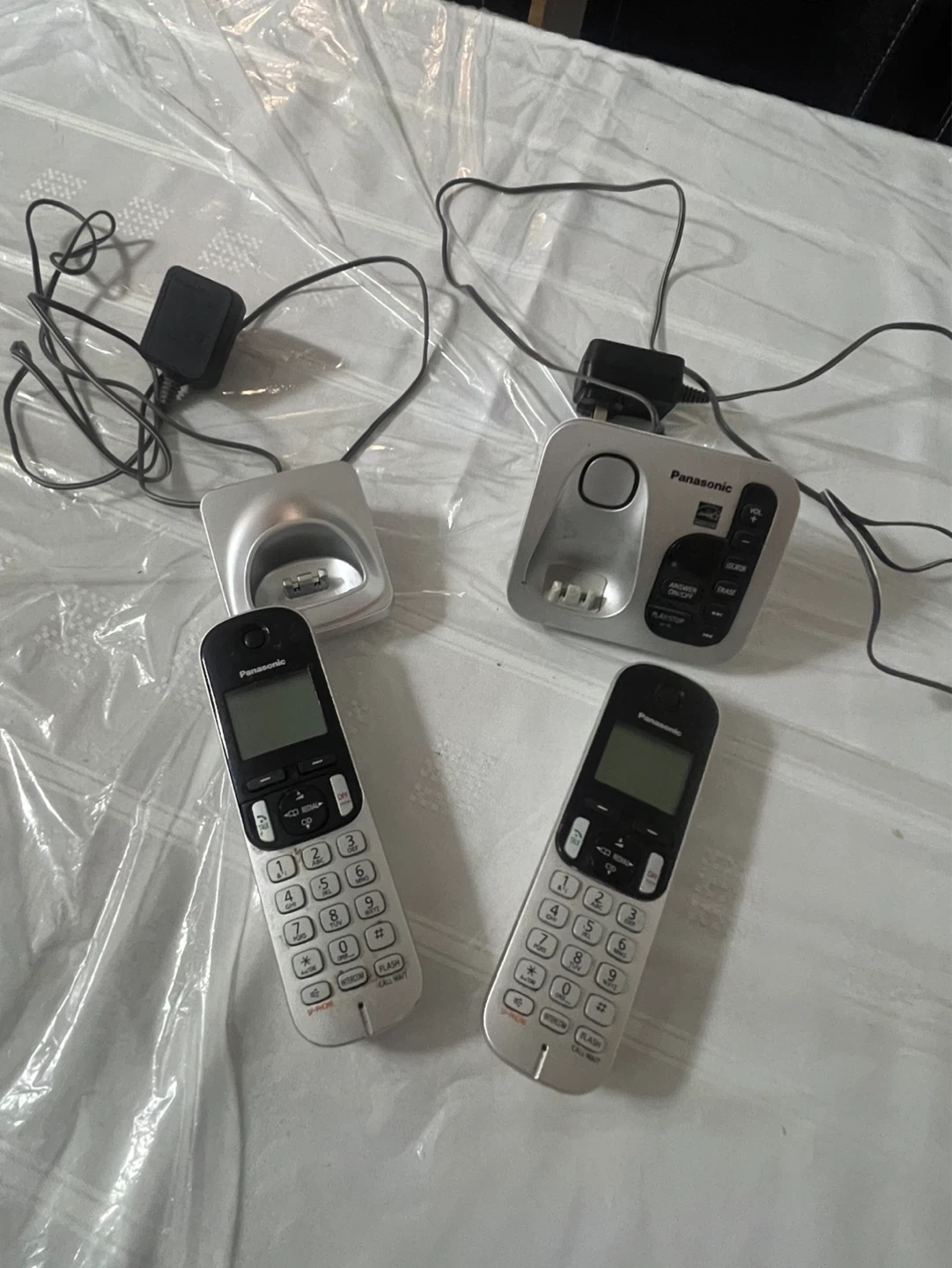Panasonic Cordless Phone with Two Handsets