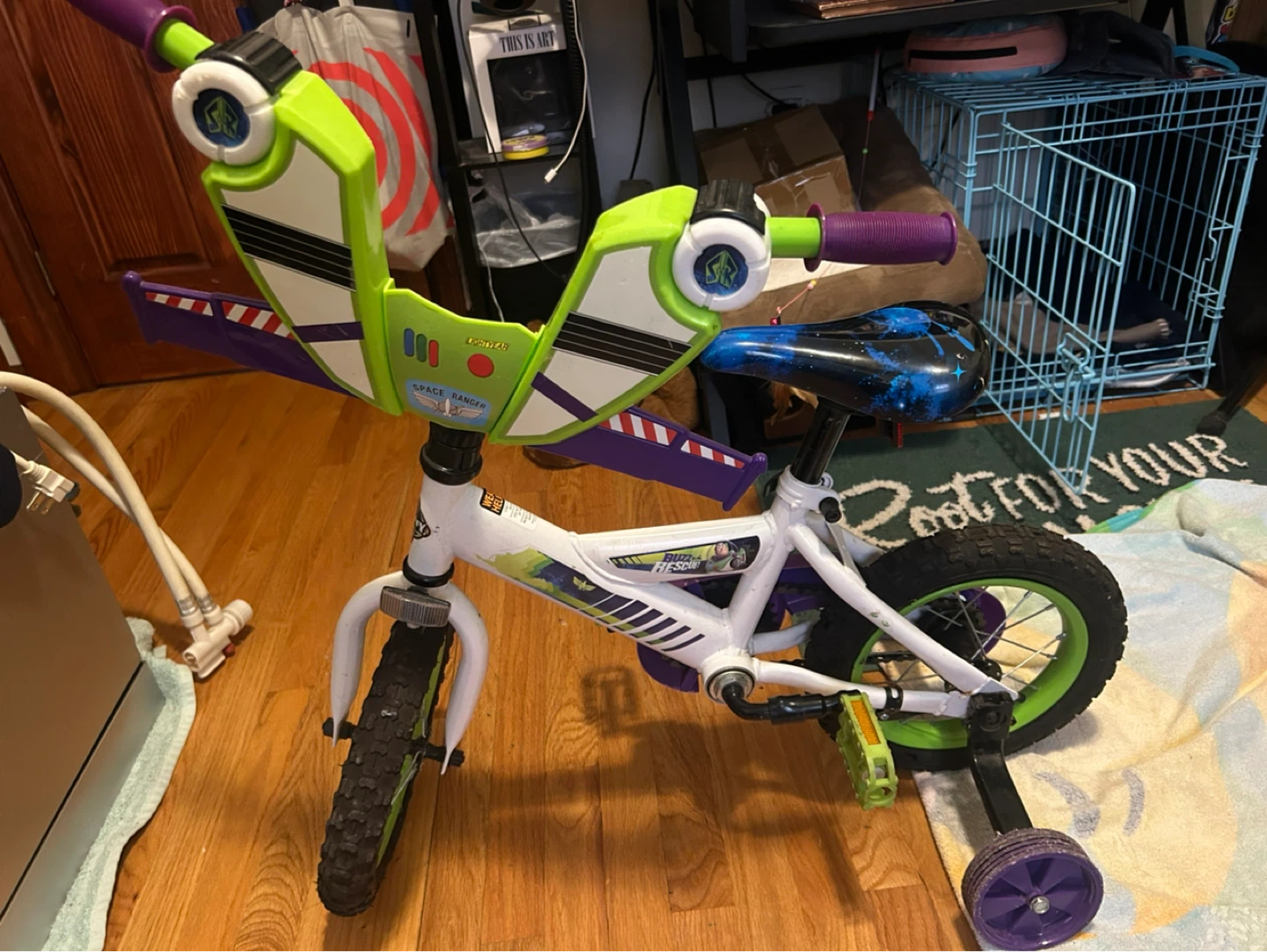 Huffy Toy Story 4 Buzz Lightyear EZ Build 12-Inch Bike