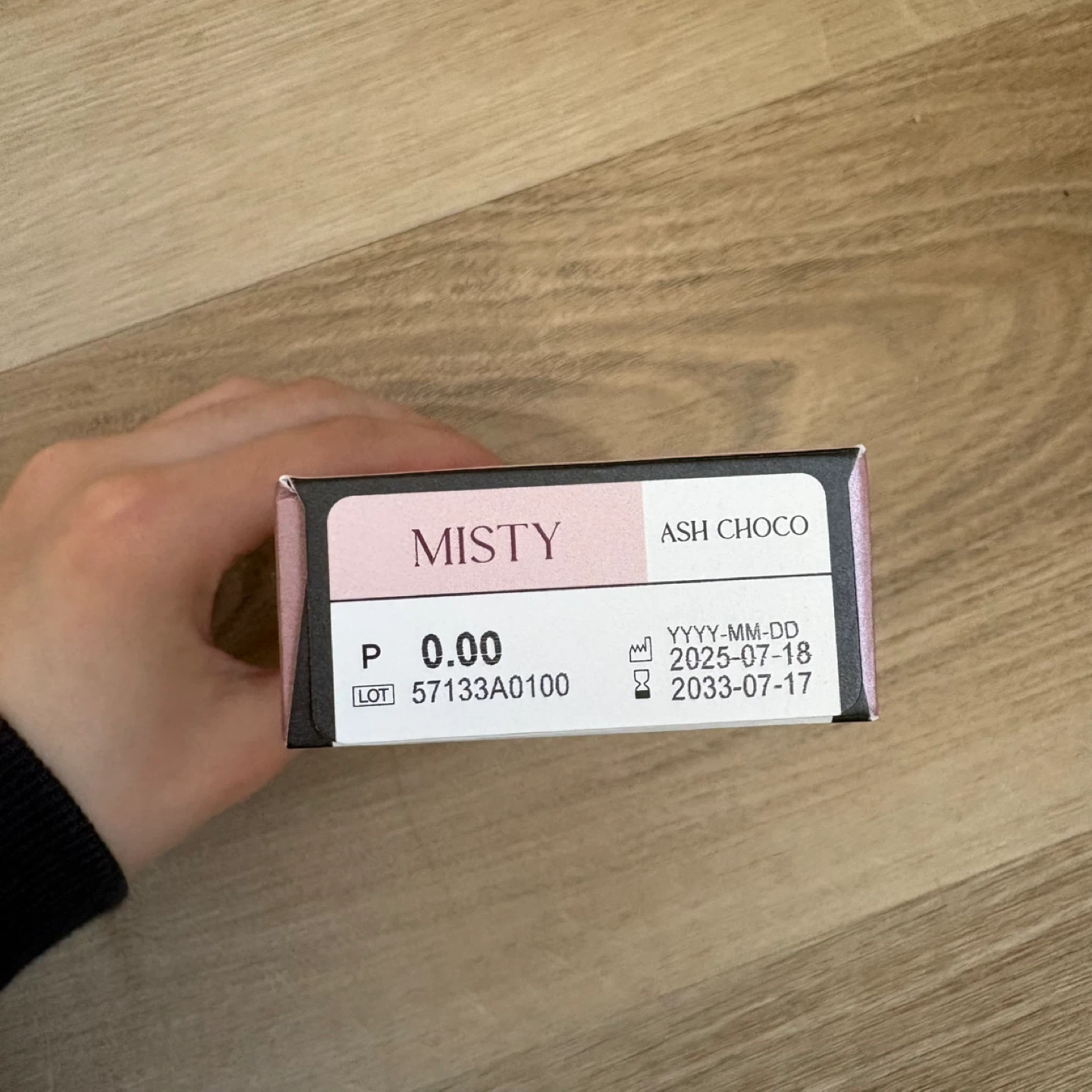 (pair) OLENS Misty Ash Choco Daily Contact Lenses - photo 4