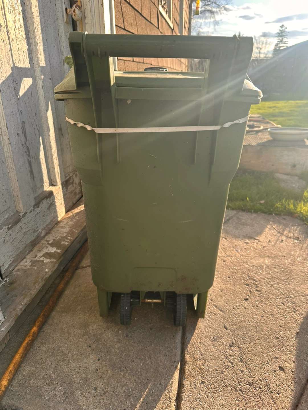 Green Wheeled Garbage Bins - Set of 2 - photo 3