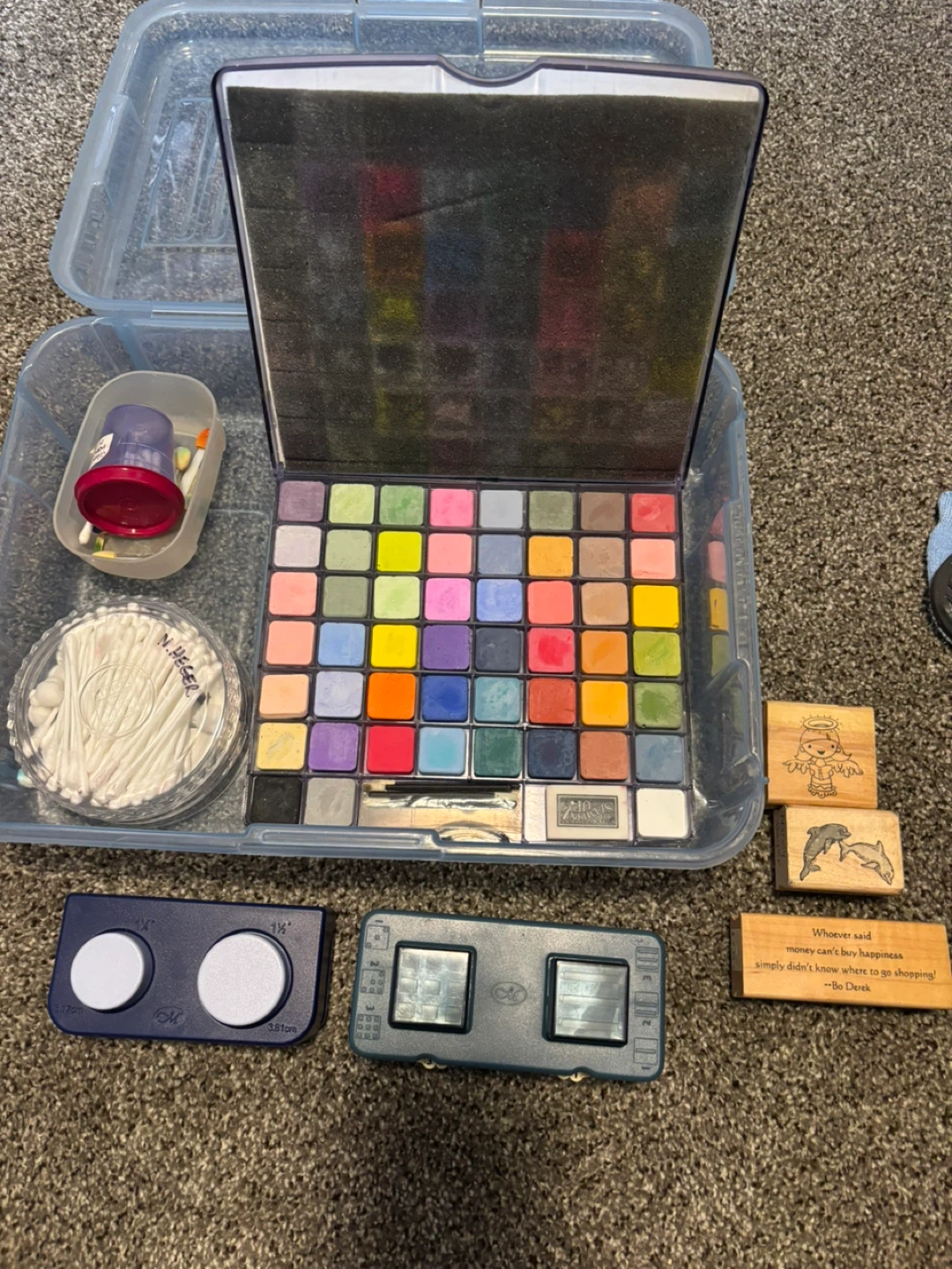 Assorted Stampin' Up! Crafting Supplies & Stamps