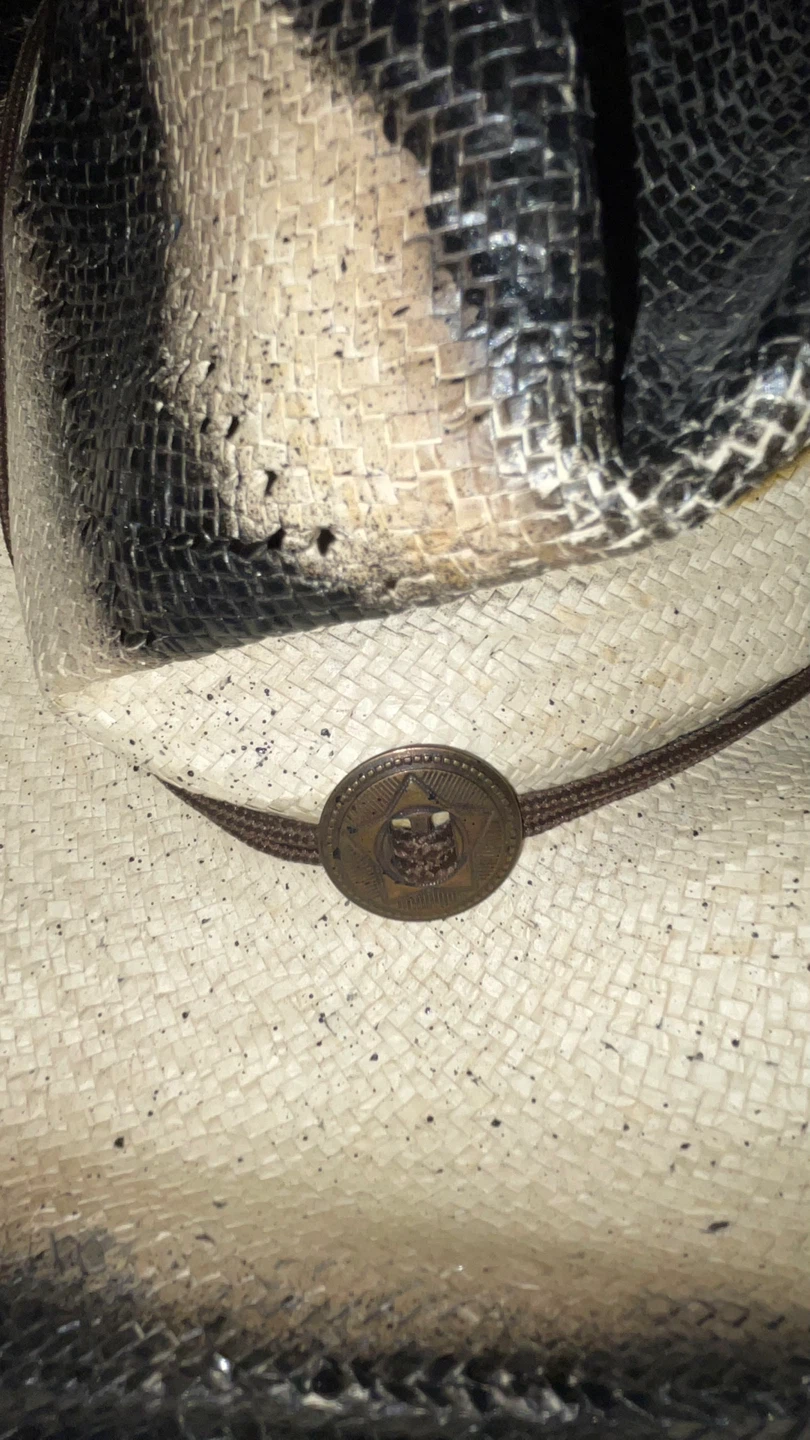 Sonher Straw Cowboy Hat - Size M - photo 2