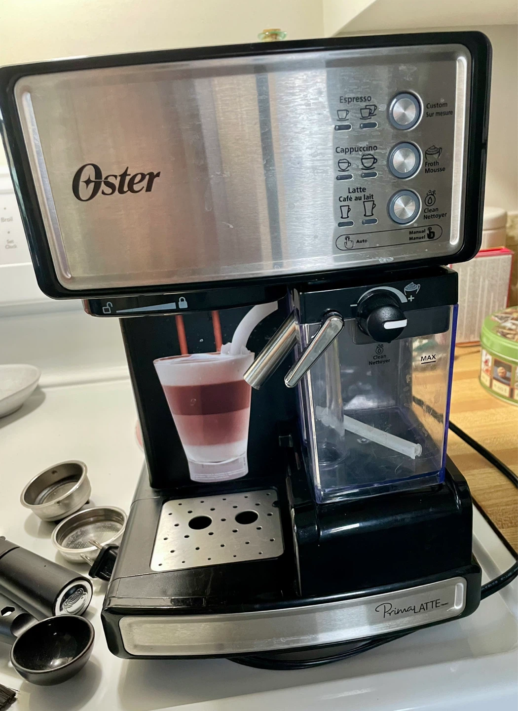 Oster PrimaLatte Espresso Machine - photo 3