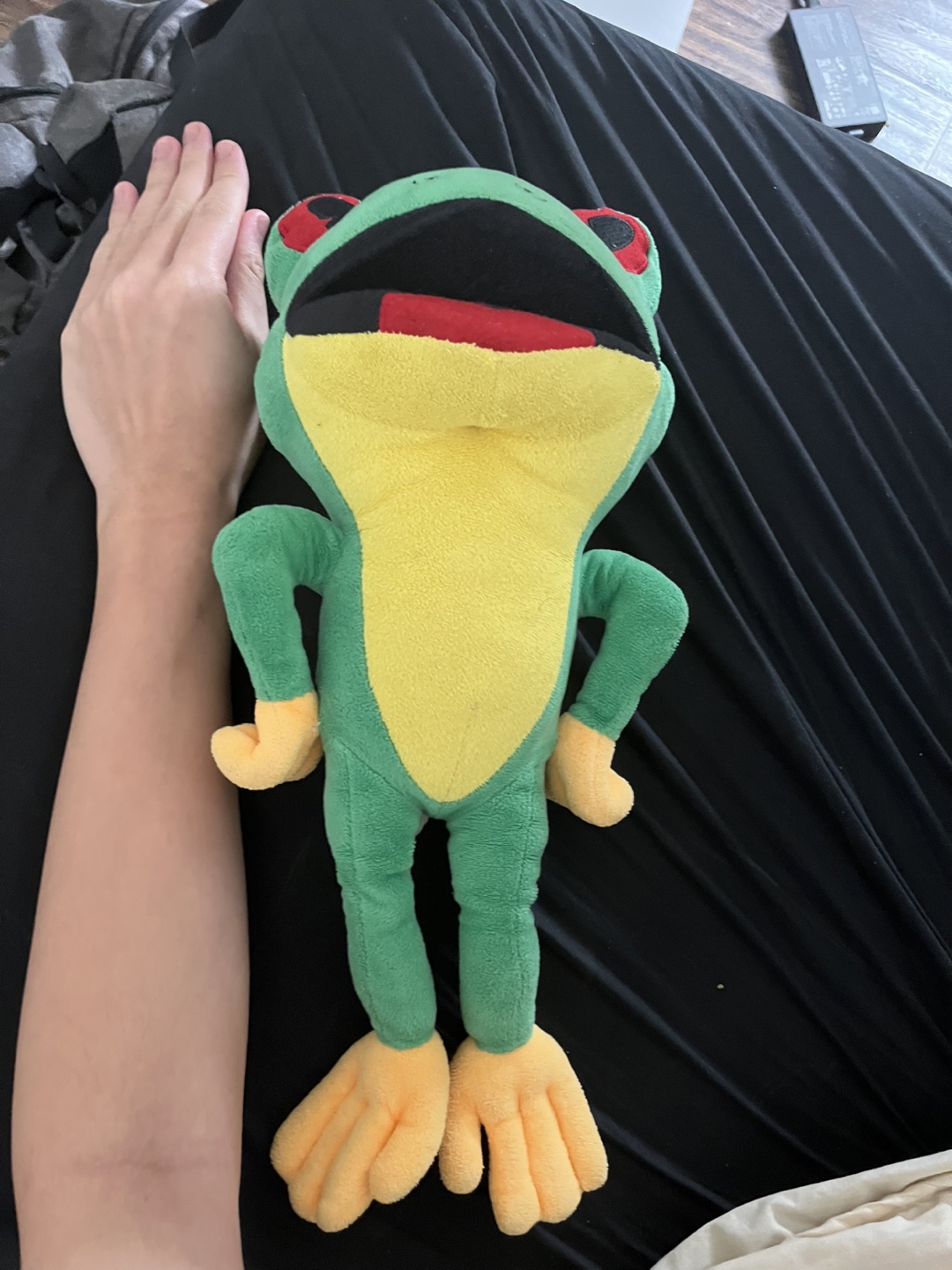 OFFICIAL rainforest café frog plushie