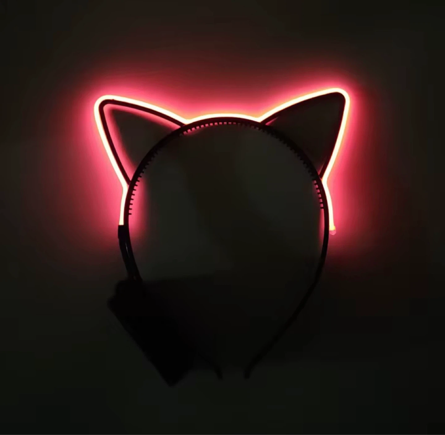 LED Cat Ear Headband - Assorted Colours - photo 2