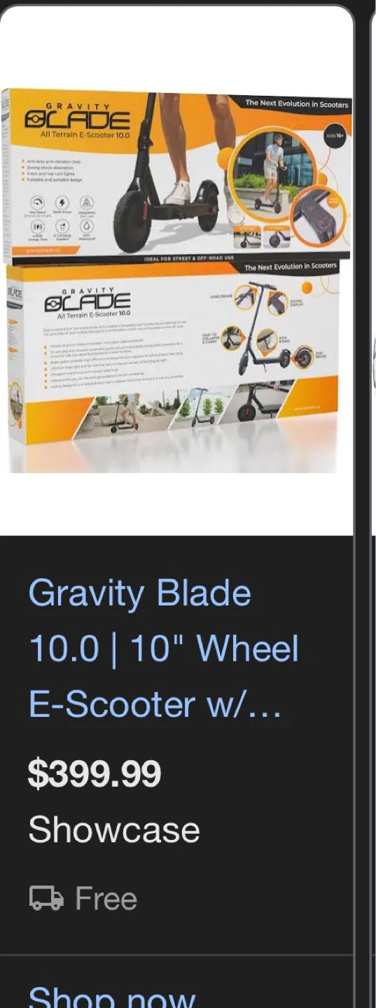 Gravity Blade All Terrain E-Scooter 10.0 - photo 4