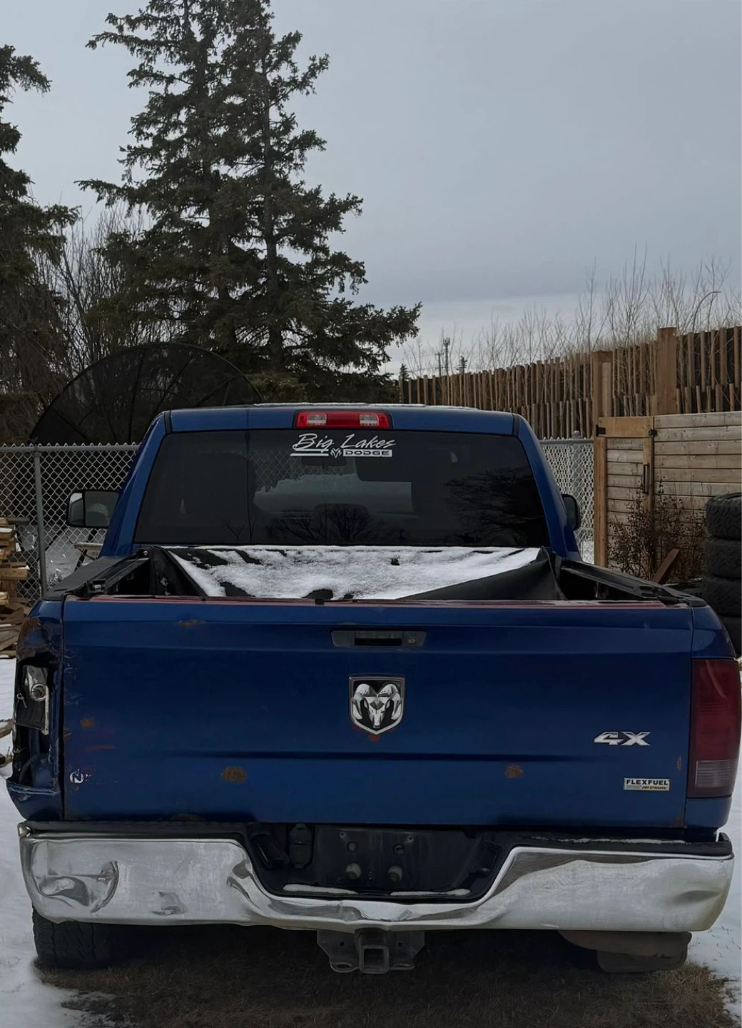 Blue Dodge Ram 1500 Pickup Truck - photo 5