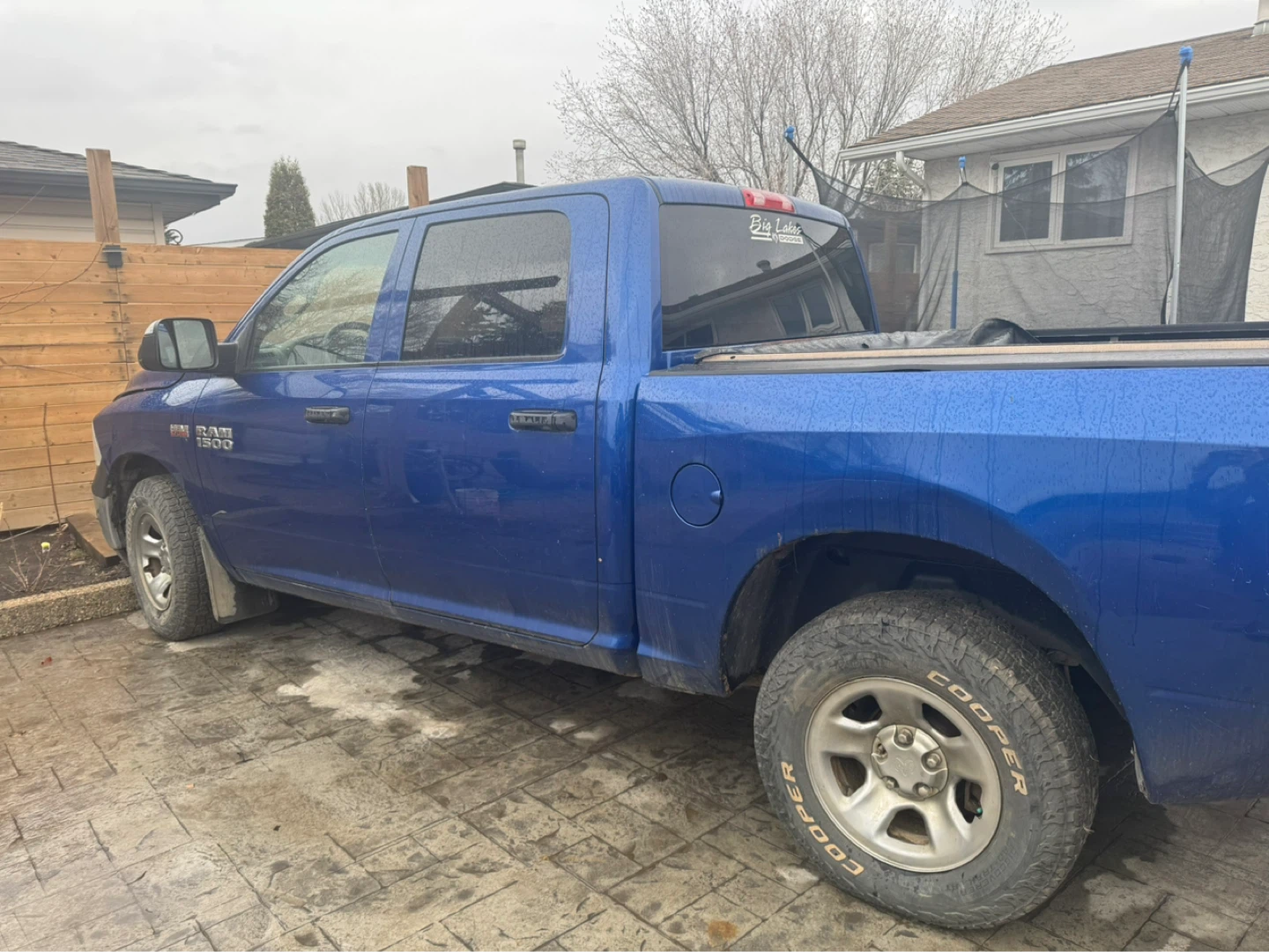 Blue Dodge Ram 1500 Pickup Truck - photo 2