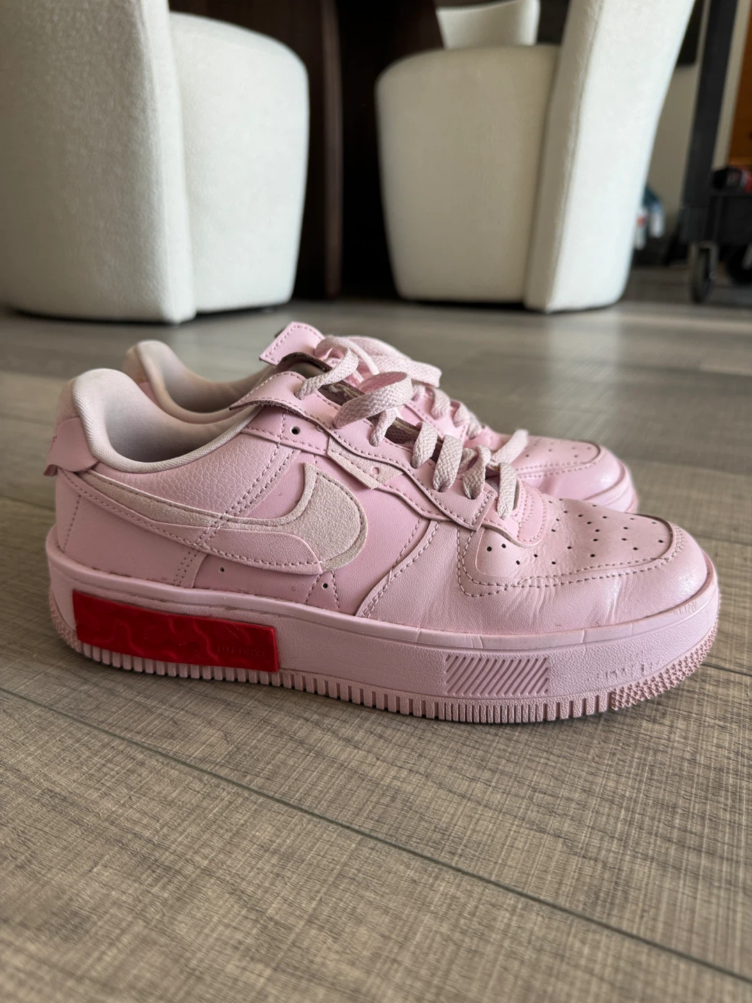 Nike Air Force 1 Rebel XX Pink Sneakers - photo 4