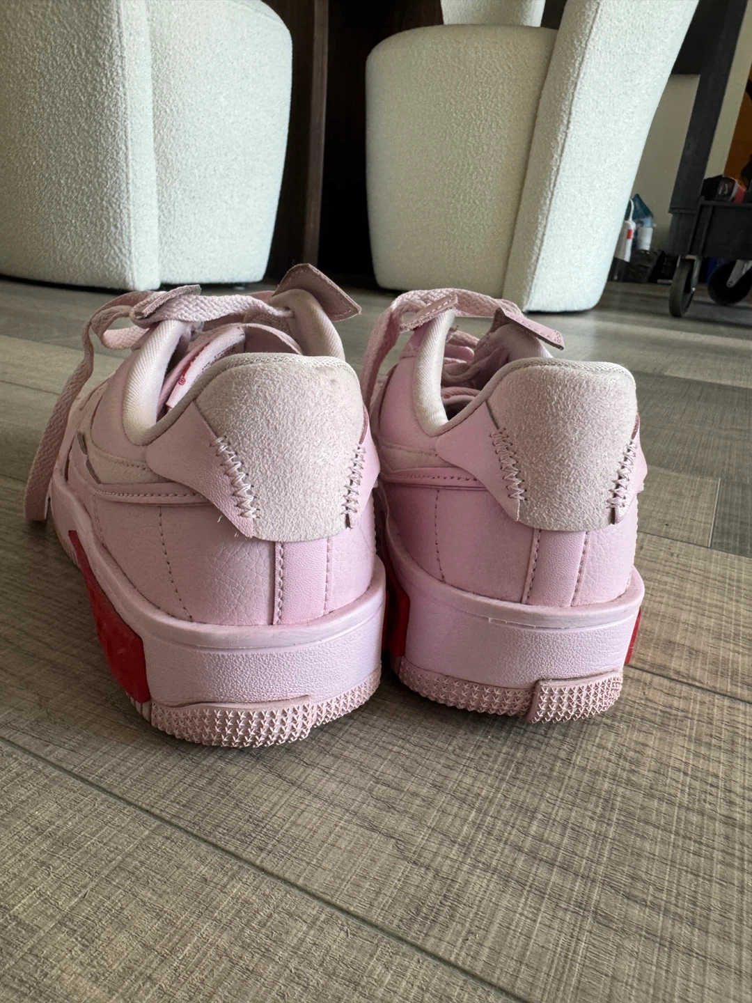 Nike Air Force 1 Rebel XX Pink Sneakers - photo 2
