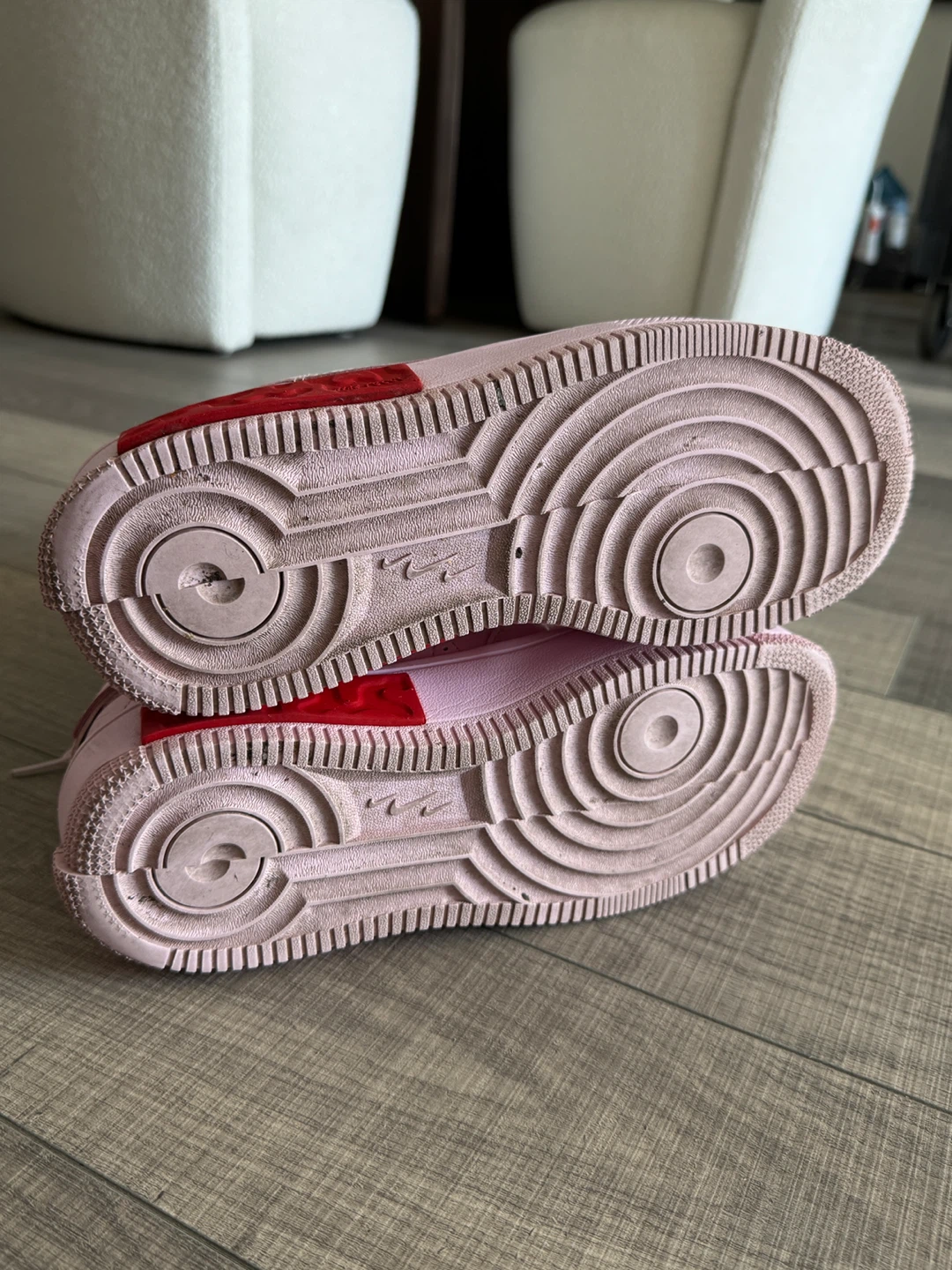 Nike Air Force 1 Rebel XX Pink Sneakers - photo 5