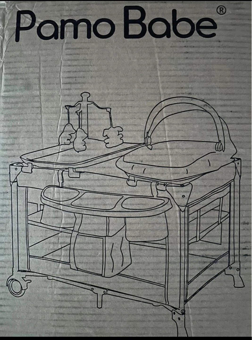 Pamo Babe Playard with Changing Station and Bassinet - photo 3
