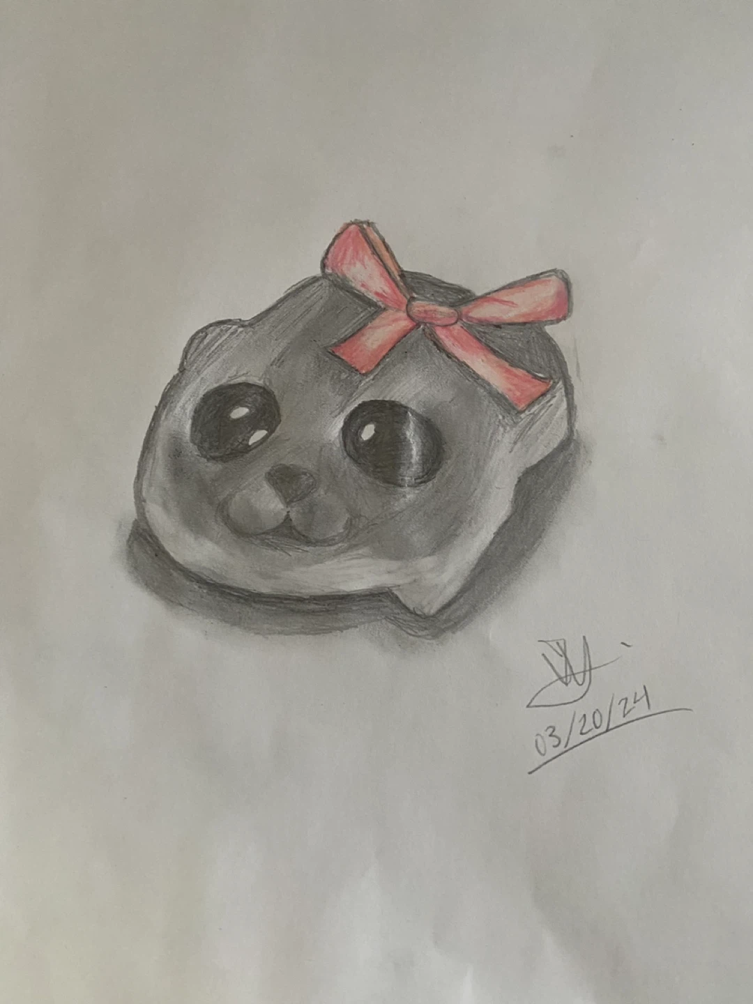 Silly Cat Drawing - photo 3