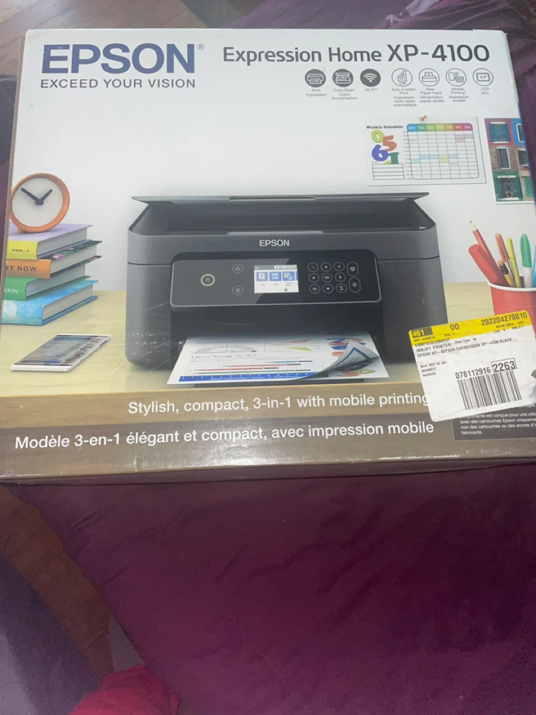 Epson Expression Home XP-4100 All-in-One Printer - photo 2