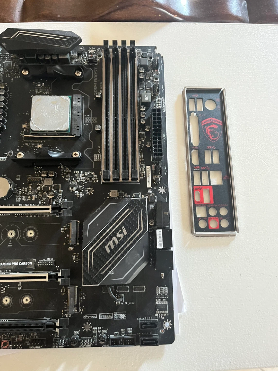 MSI X370 Gaming Pro Carbon Motherboard - photo 2