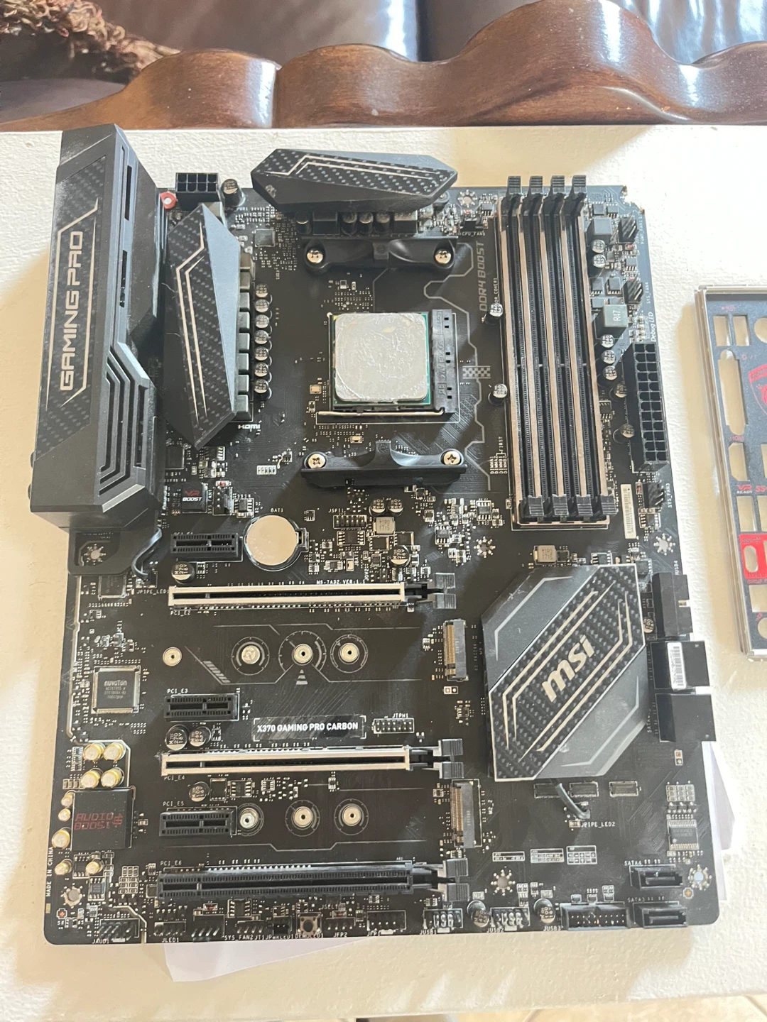 MSI X370 Gaming Pro Carbon Motherboard