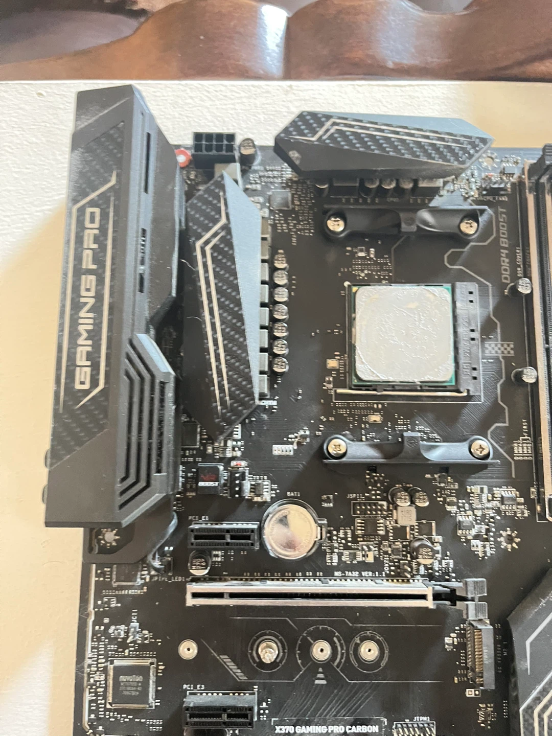 MSI X370 Gaming Pro Carbon Motherboard - photo 5