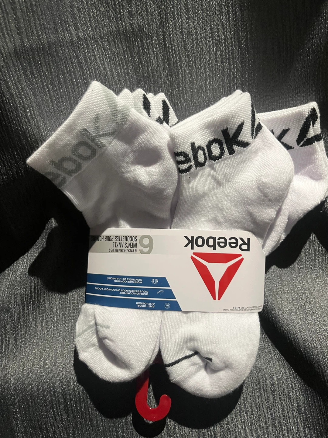 Reebok Men's Ankle Socks - 6 Pack