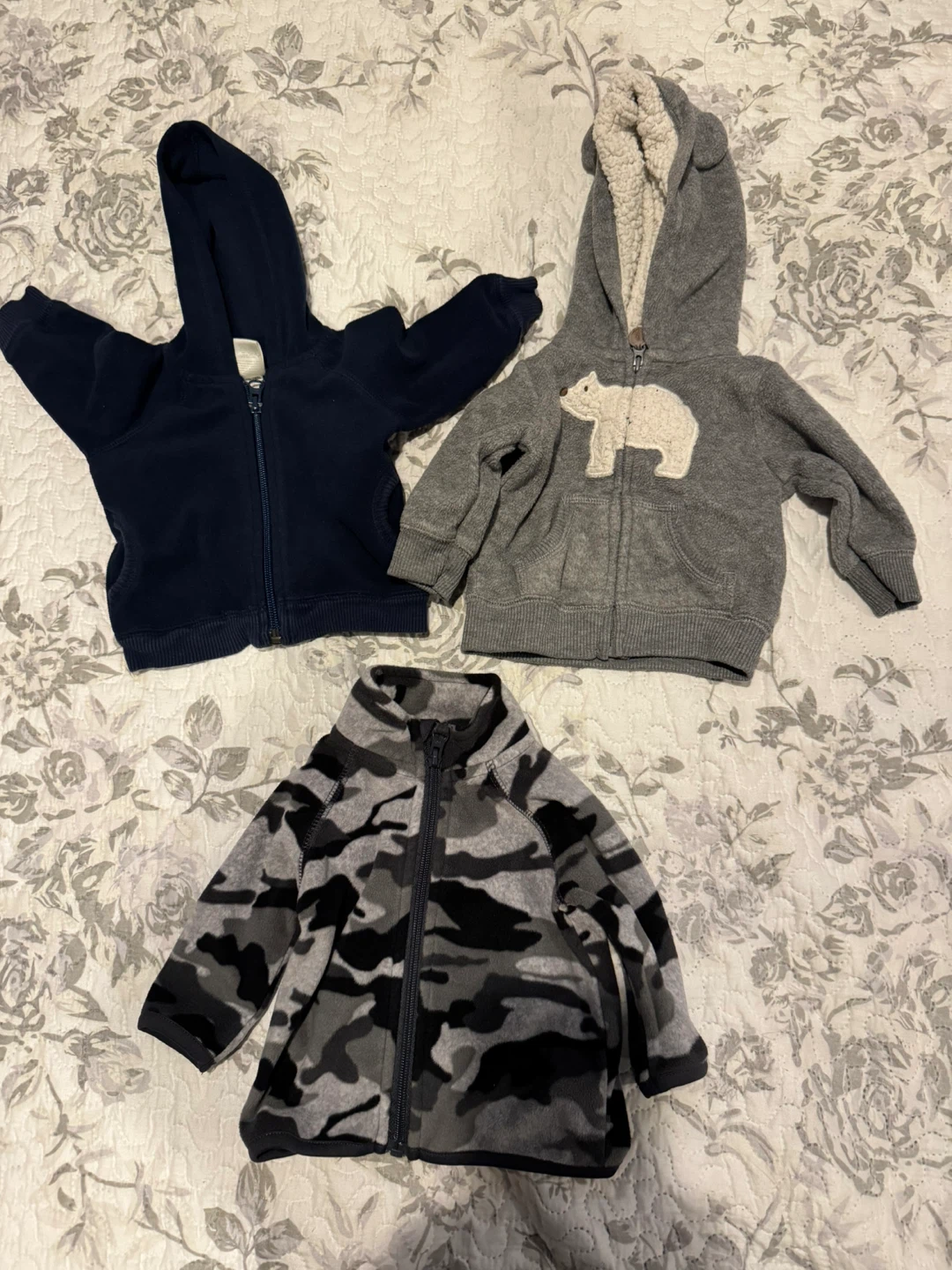 Baby Boys Clothing Bundle - Bodysuits, Hoodies, Pants & Sleepers - photo 4
