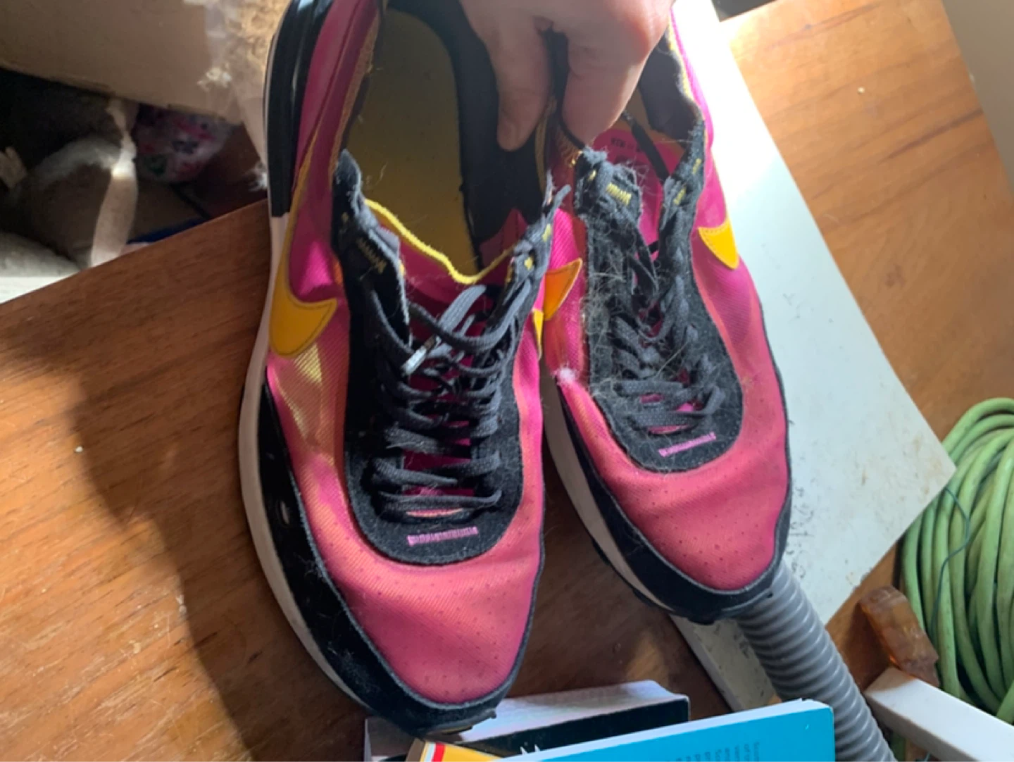 Nike Women's Pink & Yellow Running Shoes