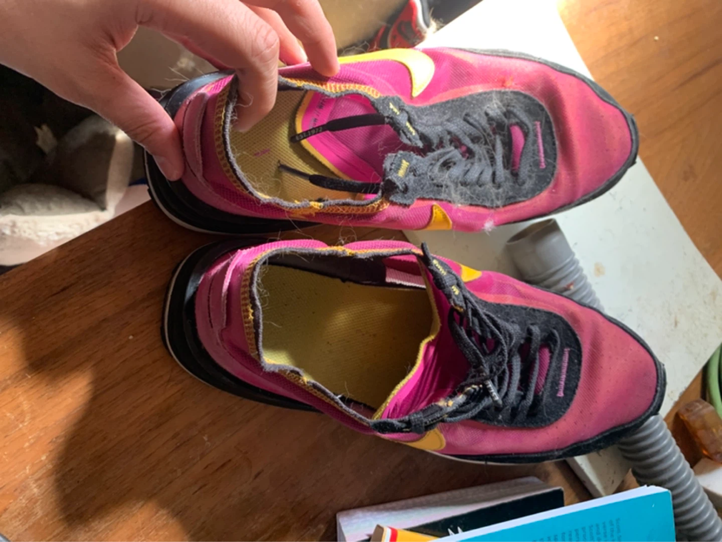 Nike Women's Pink & Yellow Running Shoes - photo 2