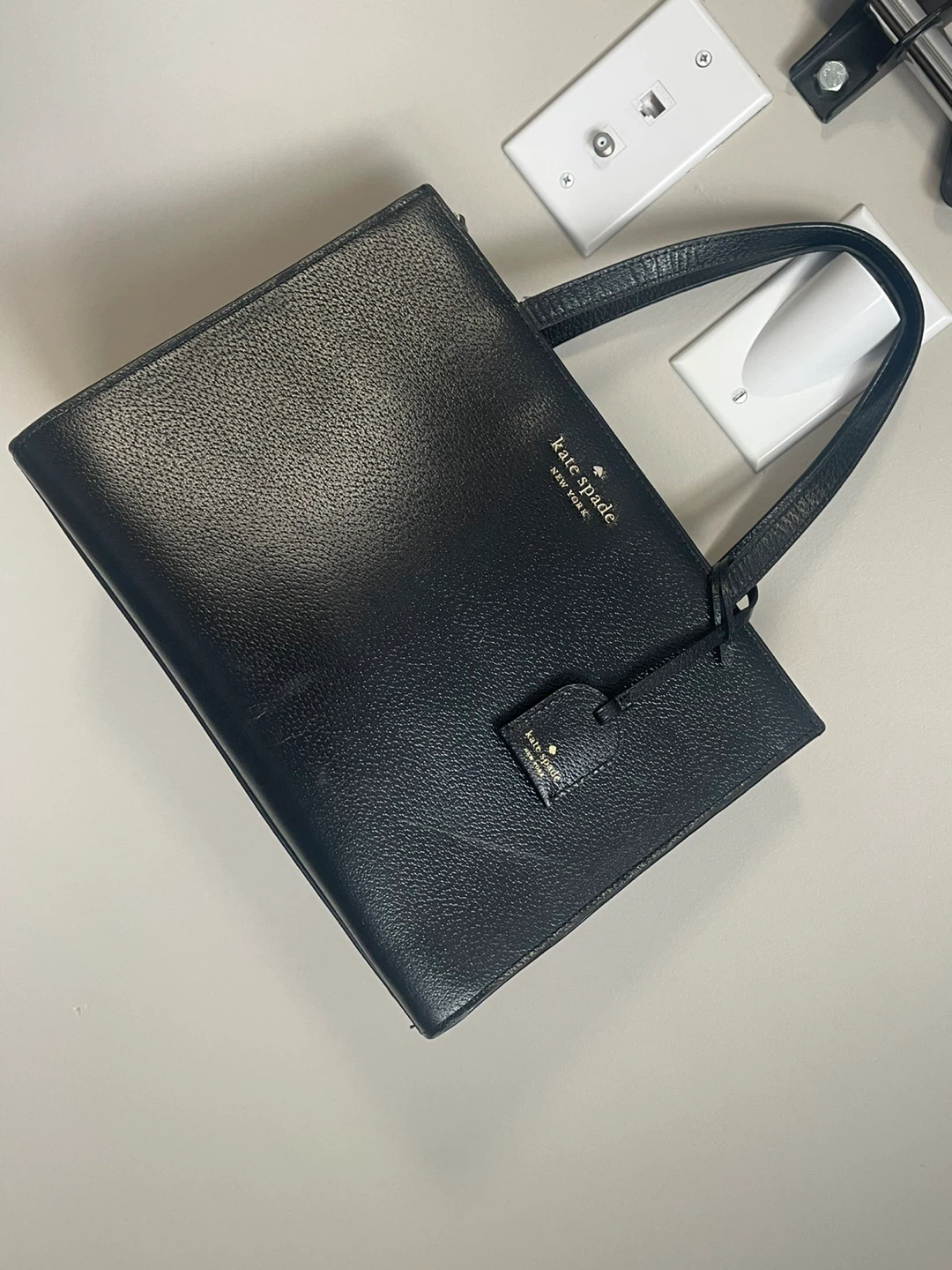Kate Spade Black Leather Tote Bag - photo 3
