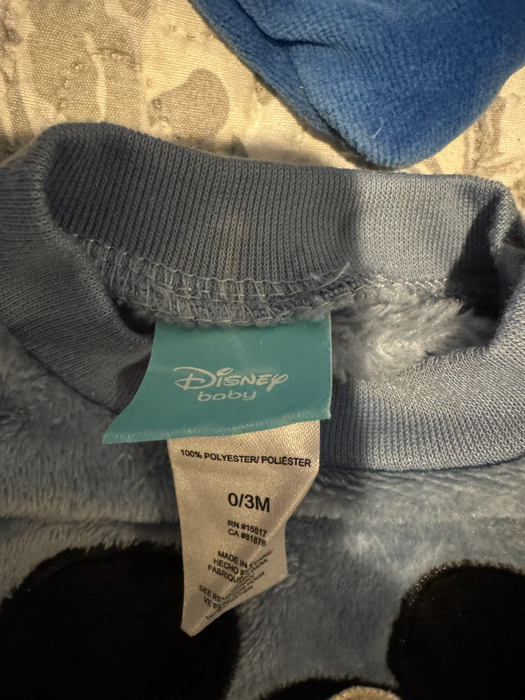 Baby Sleepers Bundle (Disney Mickey, Car Print, Bear) - photo 4