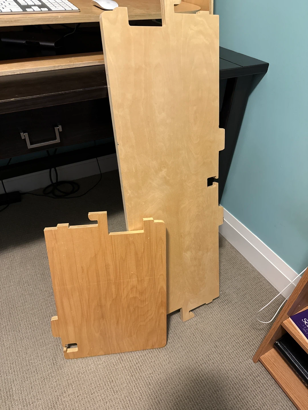 Wooden Adjustable Standing Desk Riser - photo 4