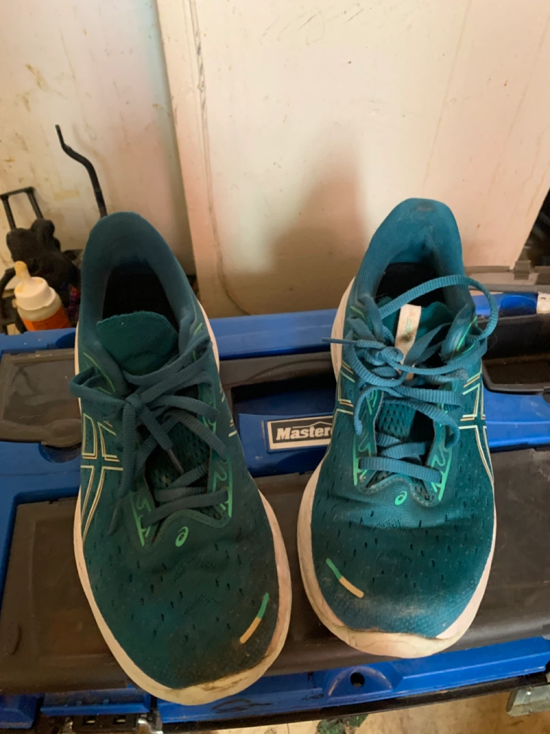 ASICS Teal Running Shoes - photo 2