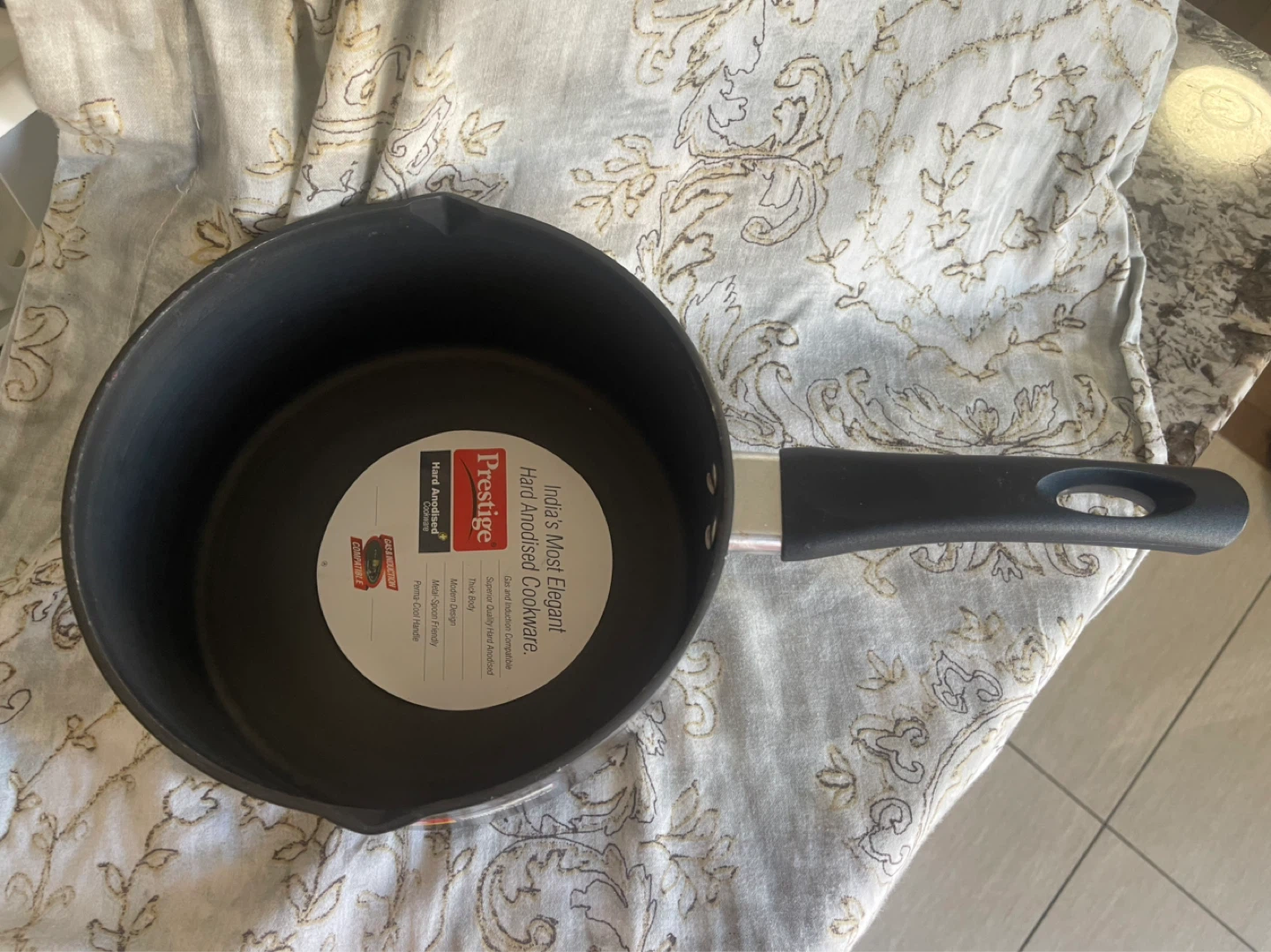 Prestige Hard Anodised Cookware Saucepan with Lid - photo 2