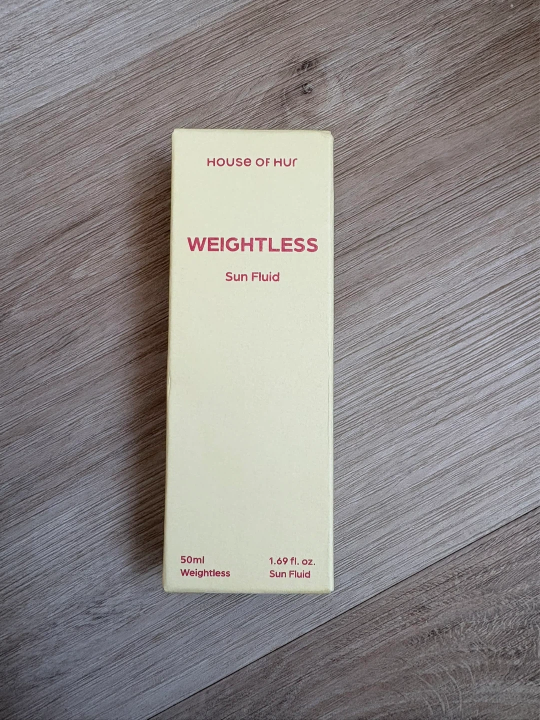 BRAND NEW - House of Hur Weightless Sun Fluid SPF50+ PA++++ 50ml
