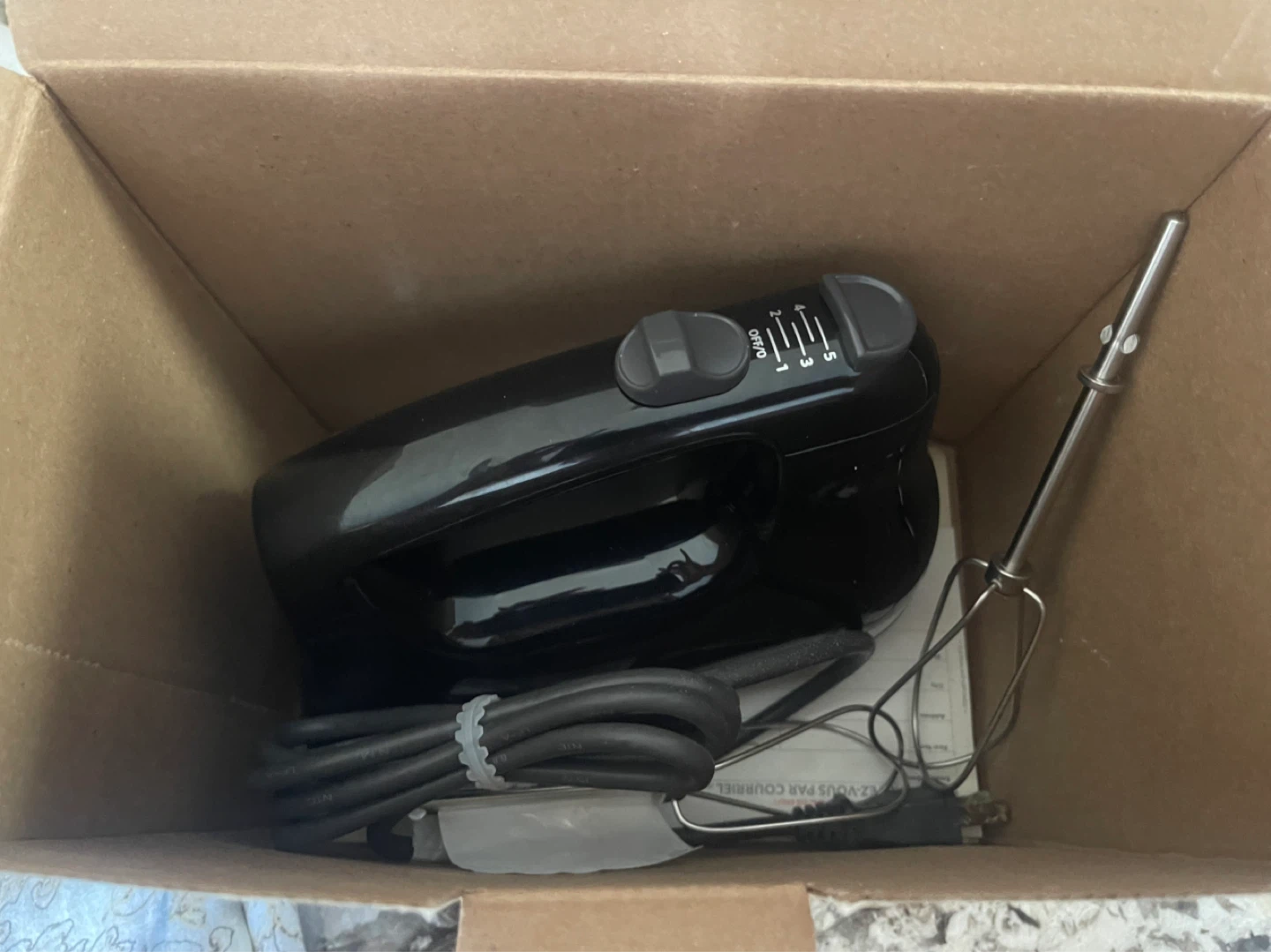 KitchenAid 5-Speed Hand Mixer - Black