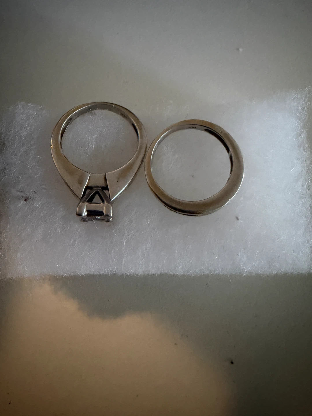 Diamond Wedding Ring Set - photo 3