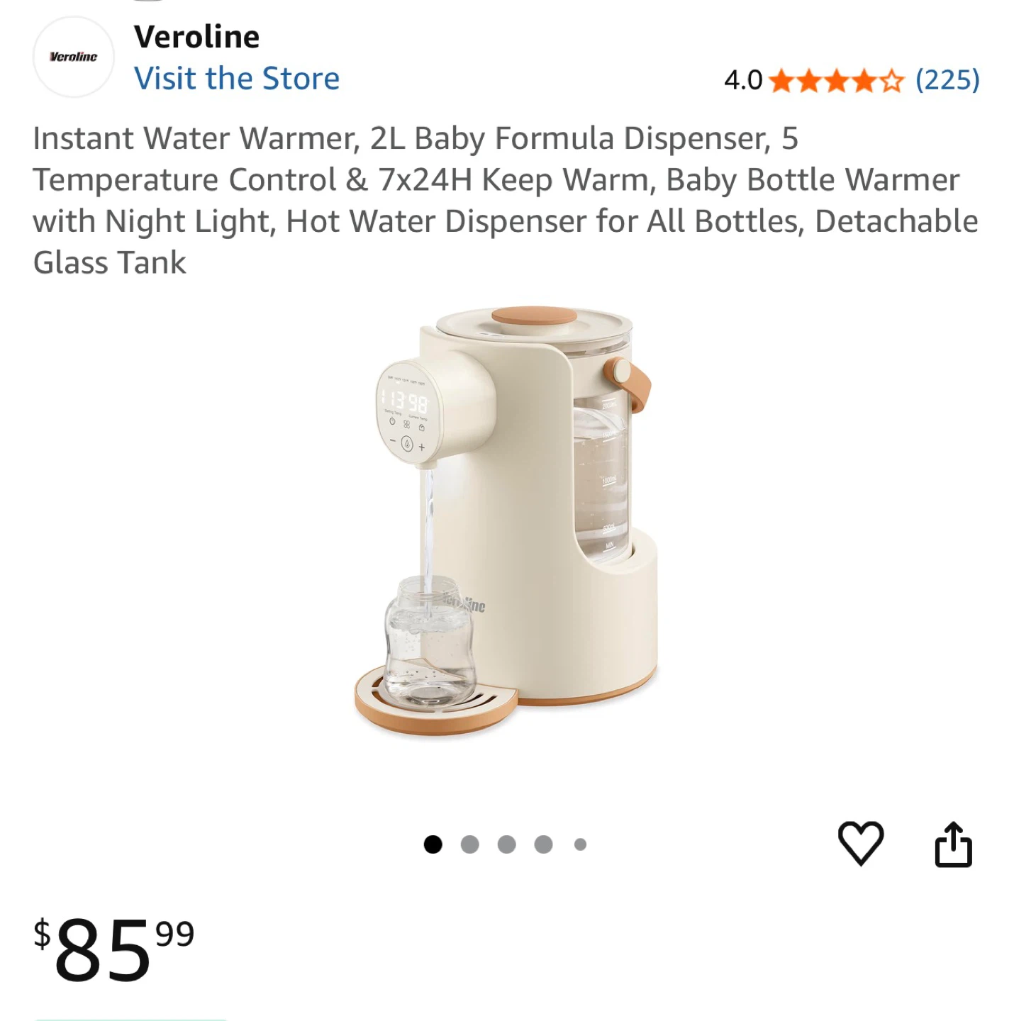 Veroline Instant Water Warmer - photo 3