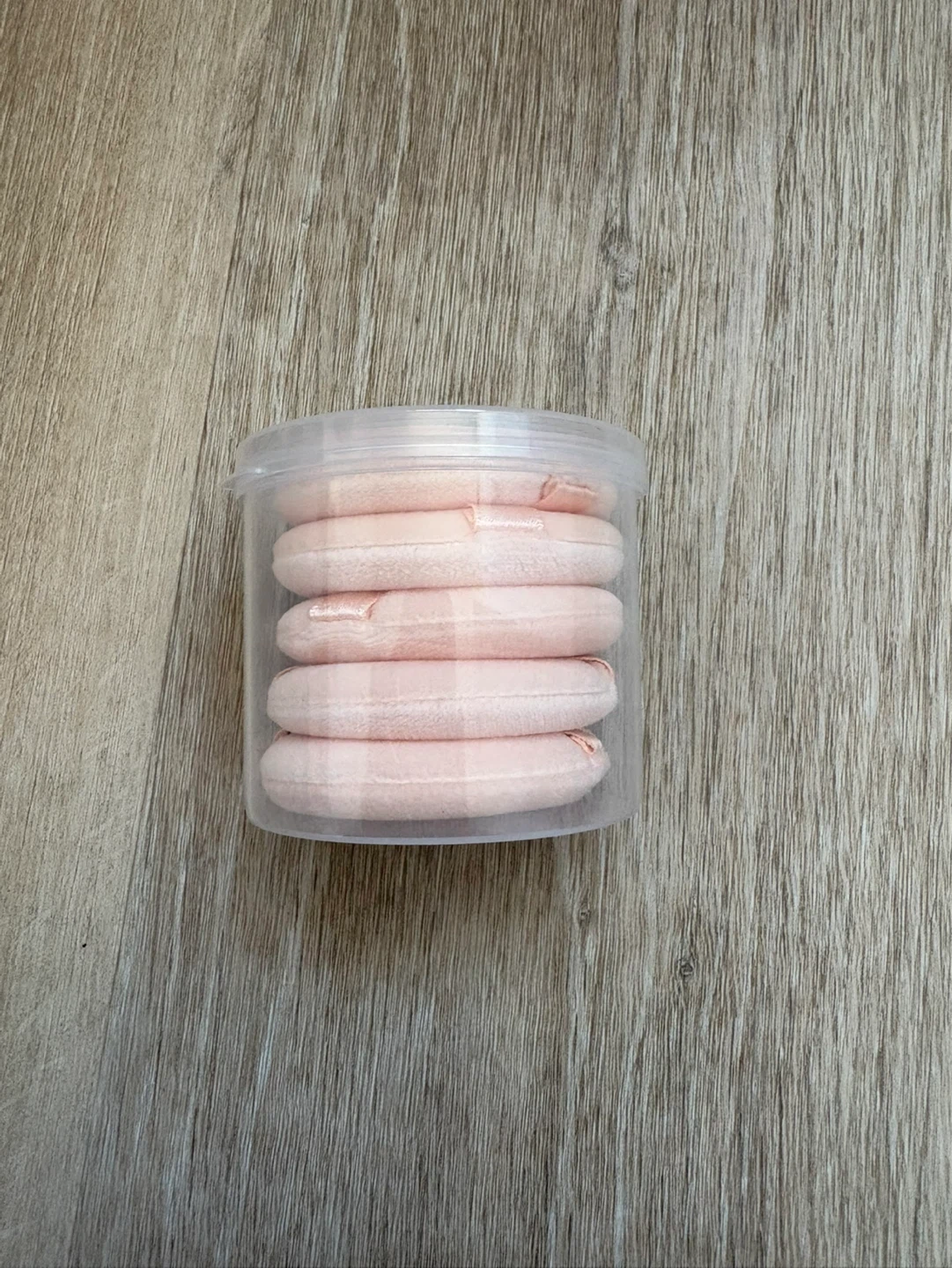 BRAND NEW Makeup Pink Powder Puffs - Set of 6