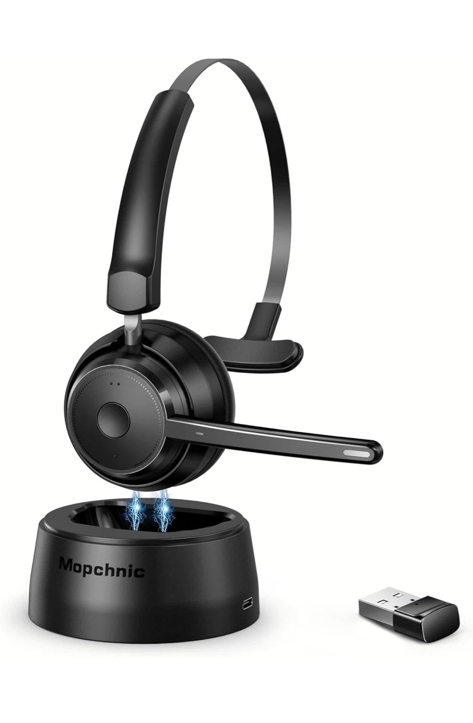 Mopchnic Wireless Bluetooth Headset with Microphone