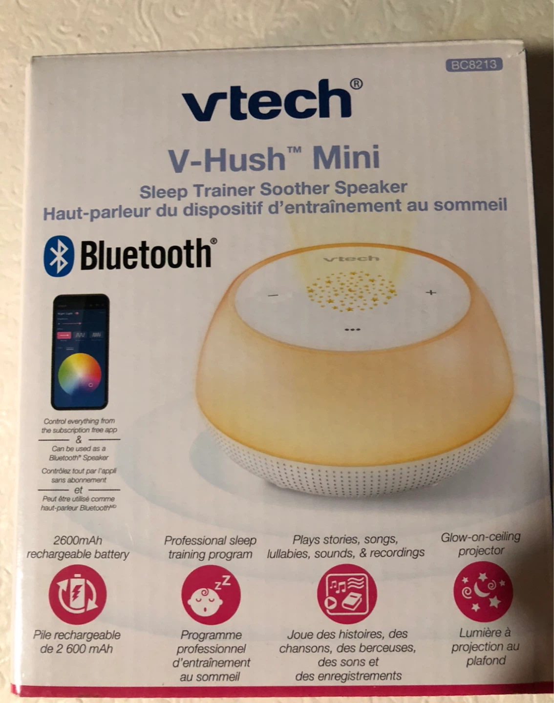 VTech V-Hush Mini Sleep Trainer Soother Speaker