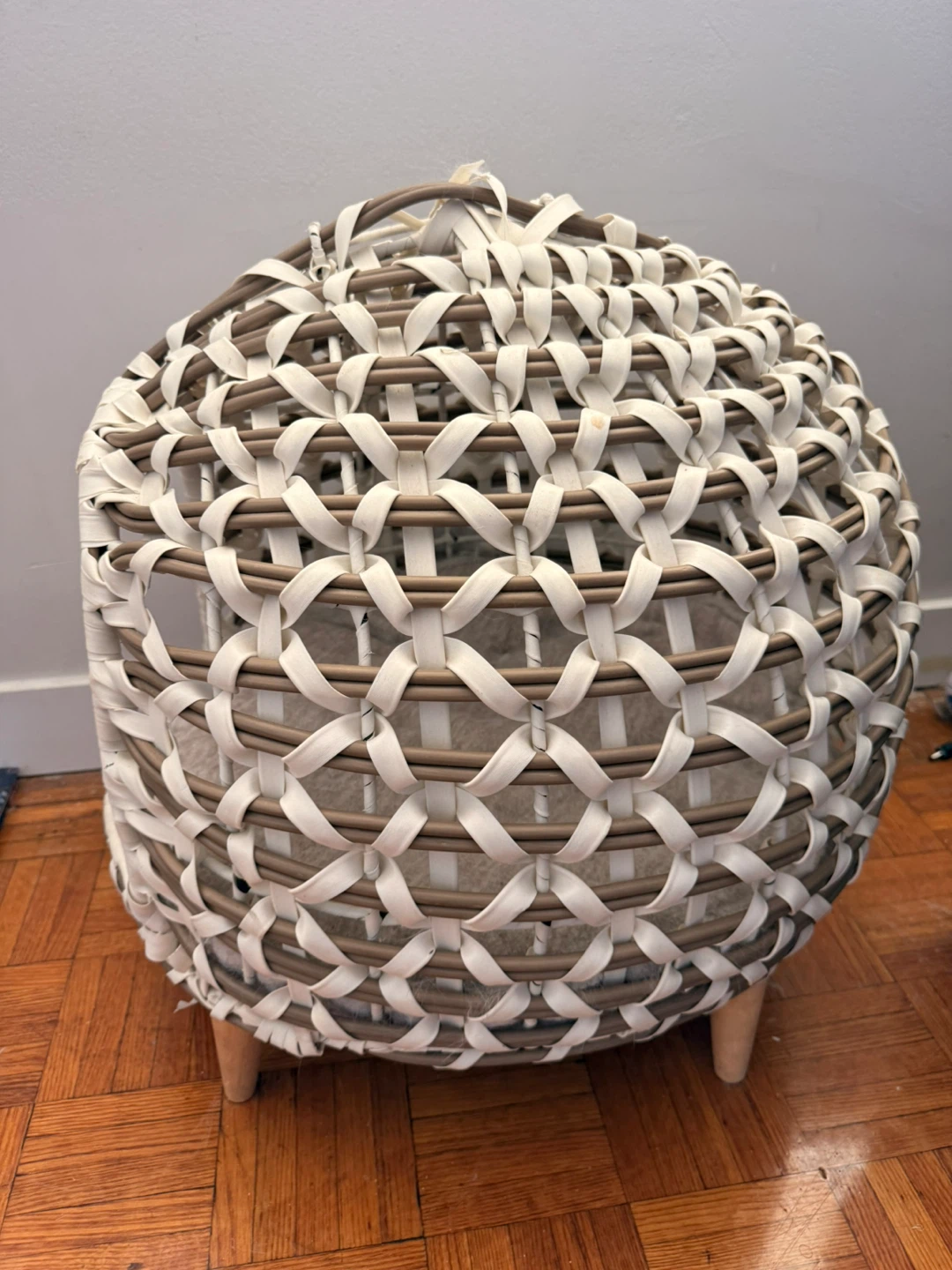Woven Pet Bed with Cushion - photo 2