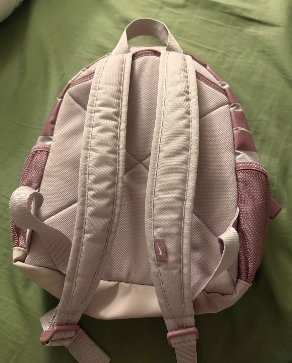 Nike Kids Mini Backpack Pink White Swoosh - photo 3