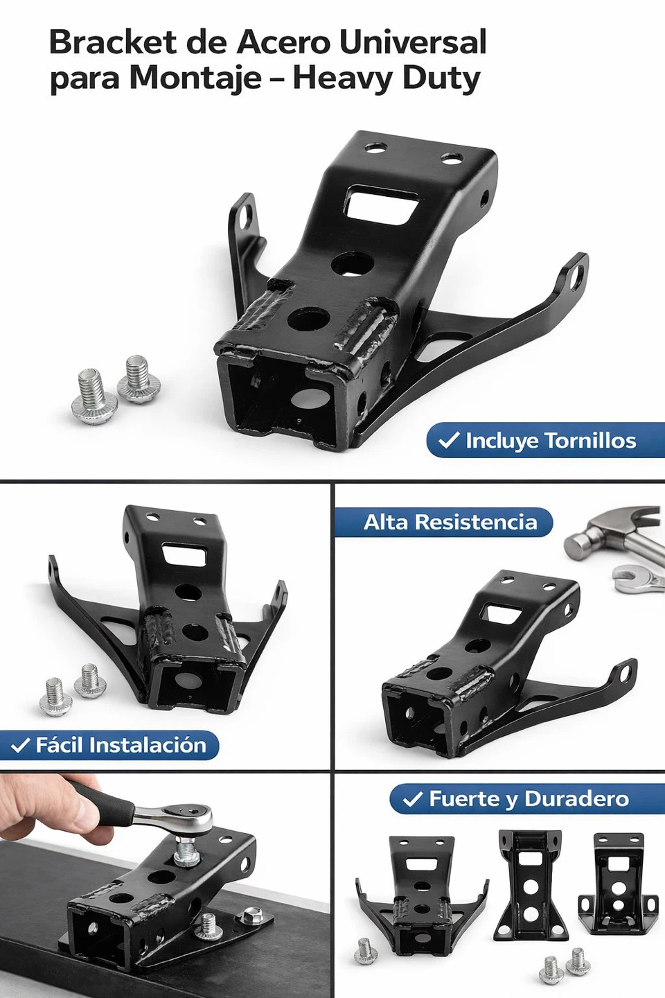 Heavy Duty Steel Universal Mounting Bracket - photo 2