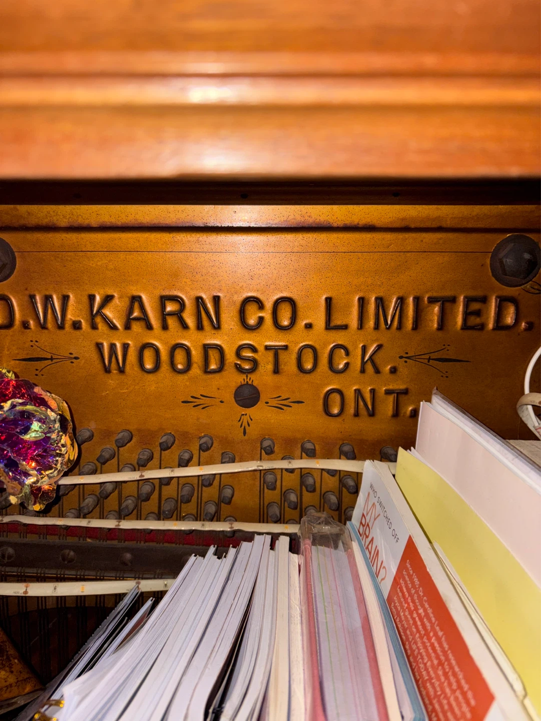 D.W. Karn Co. Limited Woodstock Antique Piano - photo 2