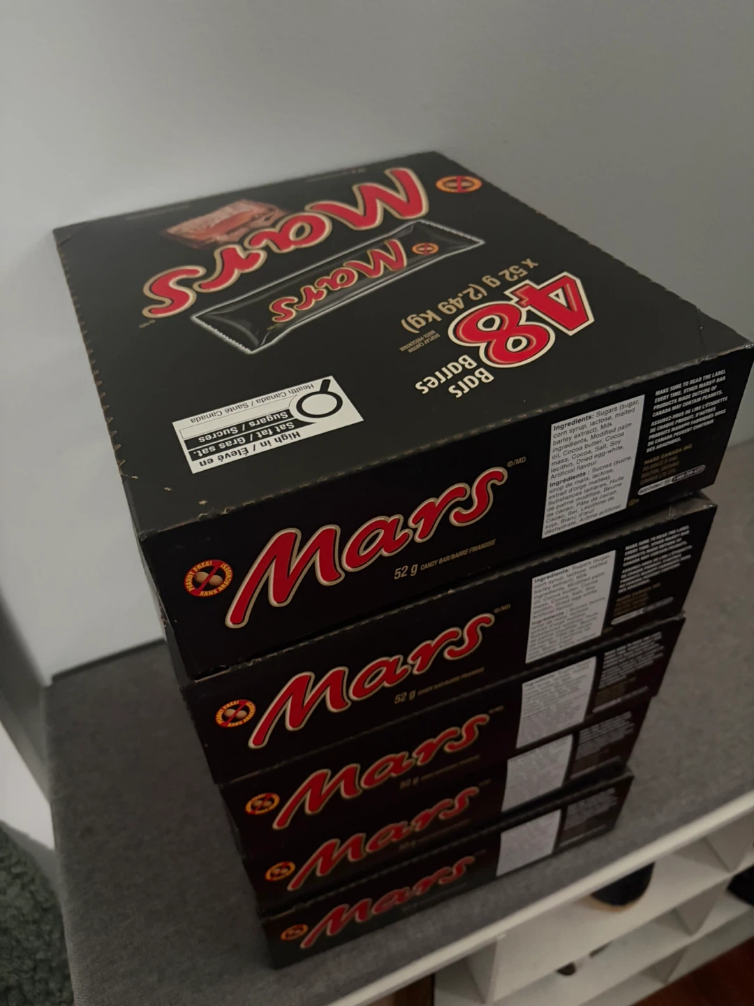 Mars Bars 48 x 52g Boxes