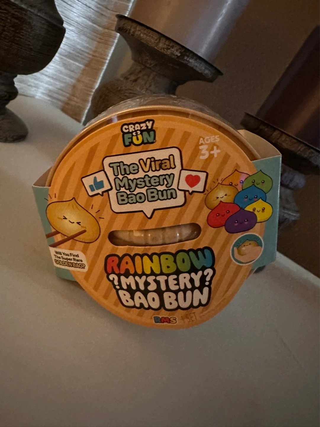 Crazy Fun Viral Mystery Bao Bun Squishy Toy