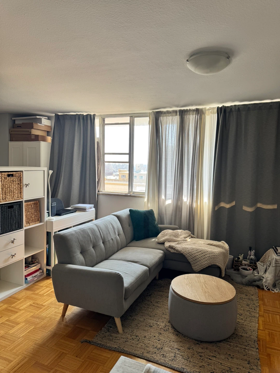 Grey Sectional Sofa, structube - photo 2