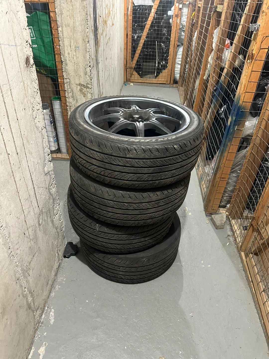 Set of 4 Rims and Tires - photo 5