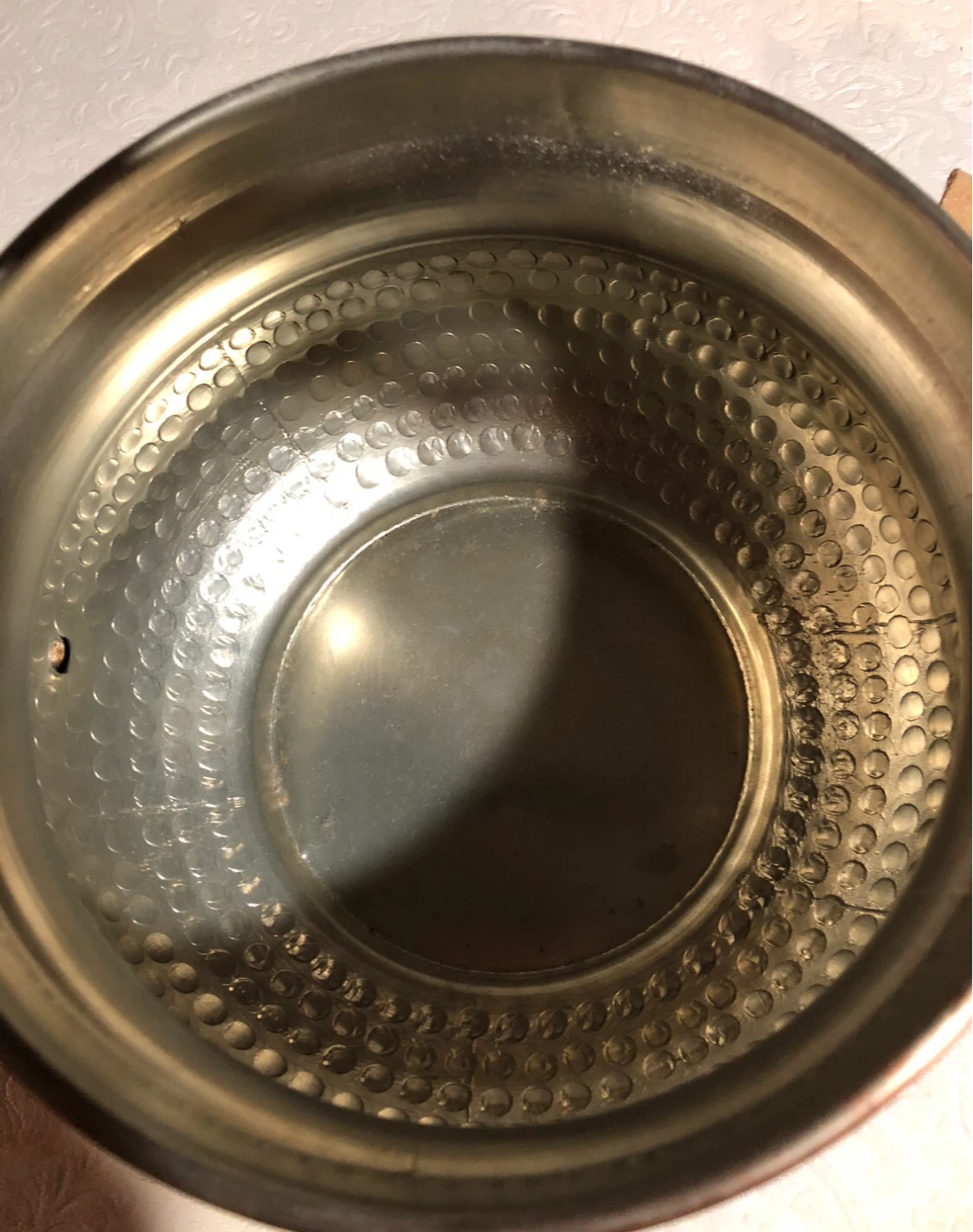 Vintage Hammered Copper Kettle - photo 4