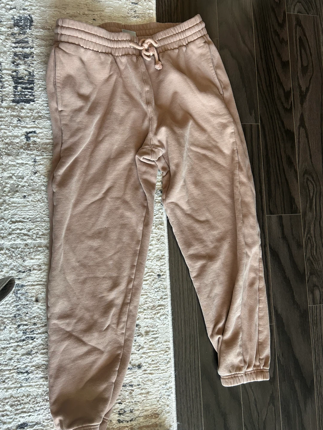 TNA Cozy fleece joggers size medium